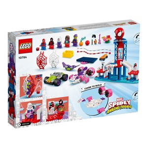 لگو مارول محله اسپایدرمن 155 قطعه مدل Spider-Man Webquarters Hangout - 10784 Building Kit_اسباب بازی