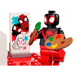 لگو مارول محله اسپایدرمن 155 قطعه مدل Spider-Man Webquarters Hangout - 10784 Building Kit_اسباب بازی