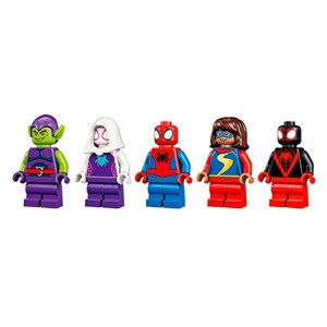 لگو مارول محله اسپایدرمن 155 قطعه مدل Spider-Man Webquarters Hangout - 10784 Building Kit_اسباب بازی