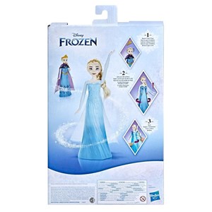عروسک دیزنی السا نمایش لباس سحرآمیز مدل Hasbro - Disney - Frozen Elsa’s Royal Reveal_اسباب بازی