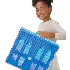 قصر یخی دیزنی تاشو فروزن 2 به همراه پرنسس السا مدل Hasbro - Disney Princess Frozen - Elsa's Fold and Go Ice Palace with Princess Elsa and Olaf_اسباب بازی