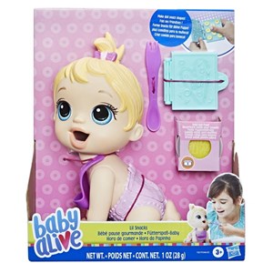 عروسک بیبی الایو مدل Baby Alive - Lil Snacks Doll_اسباب بازی