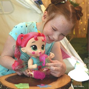 عروسک رباتیک بیبی الایو مدل Hasbro - Baby Alive - Glo Pixies - Sammie Shimme_اسباب بازی