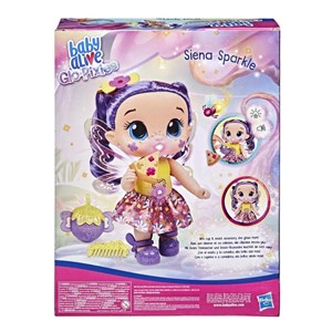 عروسک رباتیک بیبی الایو مدل Hasbro - Baby Alive - Glo Pixies - Siena Sparkle_اسباب بازی