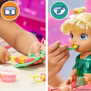 عروسک بیبی الایو مدل Hasbro - Baby Alive Sunshine Snacks - Blonde Hair_اسباب بازی