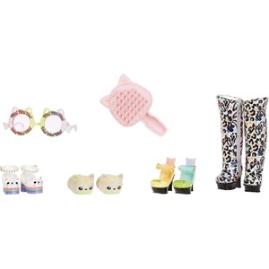 عروسک نانانا سورپرایز گربه رنگین کمانی Na! Na! Na! Surprise سری Big Surprise مدل Na Na Na Surprise Rainbow Fashion Cat Kit _اسباب بازی