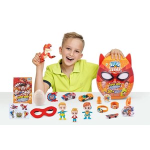 تخم سورپرایزی قرمز ابرقهرمانان مدل Zuru - Vlad and Niki - Super Hero Surprise Egg_اسباب بازی