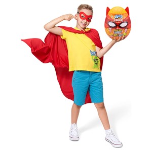 تخم سورپرایزی قرمز ابرقهرمانان مدل Zuru - Vlad and Niki - Super Hero Surprise Egg_اسباب بازی