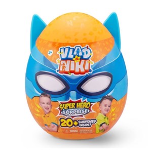 تخم سورپرایزی آبی ابرقهرمانان مدل Zuru - Vlad and Niki - Super Hero Surprise Egg_اسباب بازی