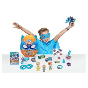تخم سورپرایزی آبی ابرقهرمانان مدل Zuru - Vlad and Niki - Super Hero Surprise Egg_اسباب بازی