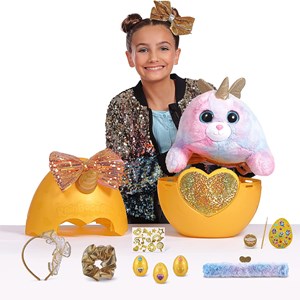عروسک سورپرایزی رینبوکورنز RainBocoRns سری Epic Golden Egg مدل Zuru - Rainbocorns - Epic Golden Egg - Cesealia_اسباب بازی
