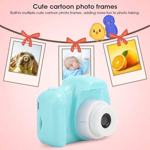 اسباب بازی دوربین عکاسی و فیلمبرداری آبی مدل Kids Mini Digital Camera_اسباب بازی