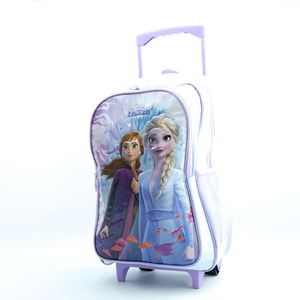 ست 5 در 1 کوله پشتی چرخدار 46 سانتی فروزن مدل Simba - Backpack - Disney Frozen Dazzling with Charm Trolley School Set 5 in 1_کیف مدرسه