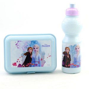 ست 5 در 1 کوله پشتی چرخدار 46 سانتی فروزن مدل Simba - Backpack - Disney Frozen Dazzling with Charm Trolley School Set 5 in 1_کیف مدرسه