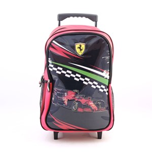 ست 5 در 1 کوله پشتی چرخدار 46 سانتی ماشین فراری مدل Simba - Backpack - Ferrari Extreme Speed Trolley School Set 5 in 1_کیف مدرسه
