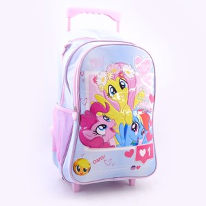 ست 5 در 1 کوله پشتی چرخدار 46 سانتی اسب های پونی مدل Simba - Backpack - My Little Pony Backpack Trolley School Set 5 in 1_کیف مدرسه