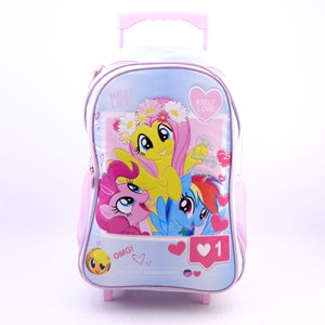 ست 5 در 1 کوله پشتی چرخدار 46 سانتی اسب های پونی مدل Simba - Backpack - My Little Pony Backpack Trolley School Set 5 in 1_کیف مدرسه