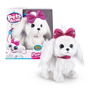 عروسک لیل پاپای هاپو رباتیک مدل Zuru - Pets Alive - Lil Paw Paw The Walking Puppy_اسباب بازی