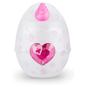 عروسک سورپرایزی رینبوکورنز RainBocoRns سری Unicorn Rescue با شاخ بنفش مدل Zuru - Rainbocorns - Unicorn Rescue Magic Peel and Reveal Hearts Purple_اسباب بازی