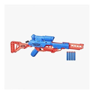 تفنگ اسباب بازی نرف Nerf با 5 تیر مدل Hasbro - Nerf - Alpha Strike Mantis LR-1_اسباب بازی