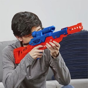 تفنگ اسباب بازی نرف Nerf با 5 تیر مدل Hasbro - Nerf - Alpha Strike Mantis LR-1_اسباب بازی