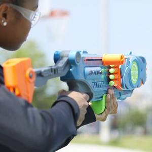تفنگ اسباب بازی نرف Nerf مدل Hasbro - Nerf - Elite 2.0 Flipshots Flip-16 Blaster - 16 Dart Barrels_اسباب بازی