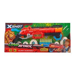 تفنگ اسباب بازی ایکس شات X-Shot مدل Zuru - X-Shot - Dino Attack Claw Hunter Foam Dart Blaster_اسباب بازی