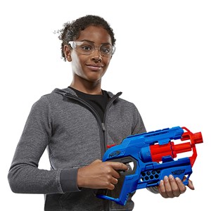 تفنگ اسباب بازی نرف Nerf آبی مدل Nerf Alpha Strike Hammerstorm Blaster_اسباب بازی