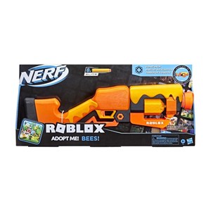 تفنگ اسباب بازی نرف Nerf مدل Hasbro - Nerf - Roblox Adopt Me! Bees! Lever Action Blaster, 8 Nerf Elite Darts_اسباب بازی