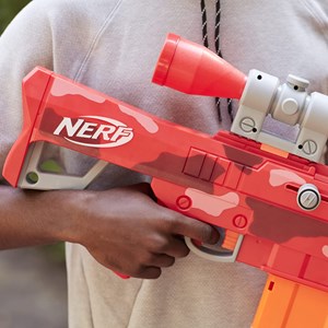تفنگ اسباب بازی نرف Nerf مدل Hasbro - Nerf - Fortnite Heavy SR Blaster_اسباب بازی