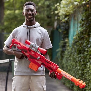 تفنگ اسباب بازی نرف Nerf مدل Hasbro - Nerf - Fortnite Heavy SR Blaster_اسباب بازی