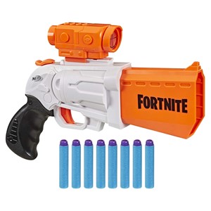 تفنگ اسباب بازی نرف Nerf مدل Hasbro - Nerf - Fortnite SR Blaster - 4-Dart Hammer Action_اسباب بازی