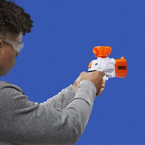 تفنگ اسباب بازی نرف Nerf مدل Hasbro - Nerf - Fortnite SR Blaster - 4-Dart Hammer Action_اسباب بازی