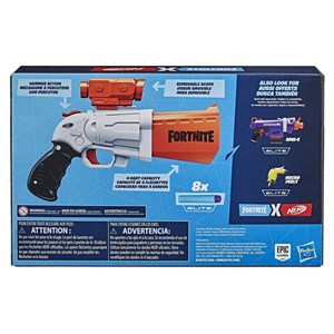 تفنگ اسباب بازی نرف Nerf مدل Hasbro - Nerf - Fortnite SR Blaster - 4-Dart Hammer Action_اسباب بازی