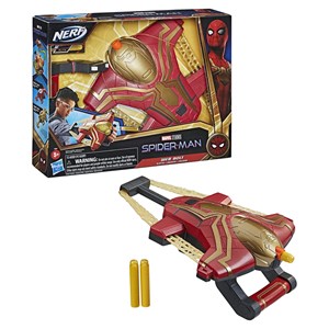 مچ بند اسپایدرمن نرف Nerf مدل Hasbro - Nerf - Marvel Studios - Spider-Man Web Bolt Nerf Blaster Includes 3 Elite Nerf Darts_اسباب بازی