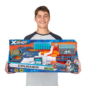 تفنگ اسباب بازی ایکس شات X-Shot مدل Zuru X-Shot Dart-Blaster Excel Crusher_اسباب بازی