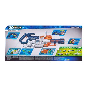 تفنگ اسباب بازی ایکس شات X-Shot مدل Zuru X-Shot Dart-Blaster Excel Crusher_اسباب بازی