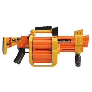 تفنگ اسباب بازی نرف Nerf مدل Hasbro - Nerf Fortnite GL Blaster, Includes 6 Official Nerf Darts_اسباب بازی