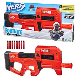 تفنگ اسباب بازی نرف Nerf مدل Hasbro - Nerf - Fortnite Compact SMG Blaster_اسباب بازی