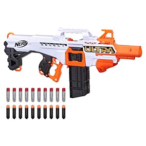 تفنگ اسباب بازی نرف Nerf مدل Hasbro - Nerf - Ultra Select Fully Motorized Blaster, Fire 2 Ways, Includes Clips and Darts_اسباب بازی