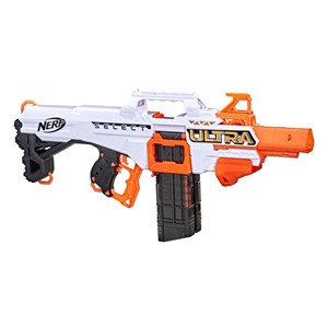 تفنگ اسباب بازی نرف Nerf مدل Hasbro - Nerf - Ultra Select Fully Motorized Blaster, Fire 2 Ways, Includes Clips and Darts_اسباب بازی