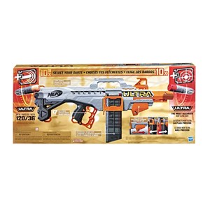 تفنگ اسباب بازی نرف Nerf مدل Hasbro - Nerf - Ultra Select Fully Motorized Blaster, Fire 2 Ways, Includes Clips and Darts_اسباب بازی