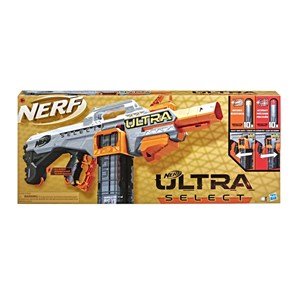 تفنگ اسباب بازی نرف Nerf مدل Hasbro - Nerf - Ultra Select Fully Motorized Blaster, Fire 2 Ways, Includes Clips and Darts_اسباب بازی