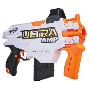 تفنگ اسباب بازی نرف Nerf مدل Hasbro - Nerf - Ultra Amp Motorized Blaster - 6 Dart and Clips_اسباب بازی