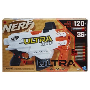تفنگ اسباب بازی نرف Nerf مدل Hasbro - Nerf - Ultra Amp Motorized Blaster - 6 Dart and Clips_اسباب بازی