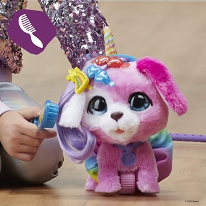 عروسک رباتیک هاپو مدل Hasbro - FurReal - Glamalots Interactive Puppy_اسباب بازی