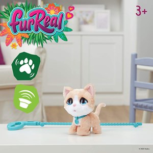 عروسک رباتیک پیشی مدل Hasbro - FurReal - Walkalots Big Wags Interactive Kitty_اسباب بازی