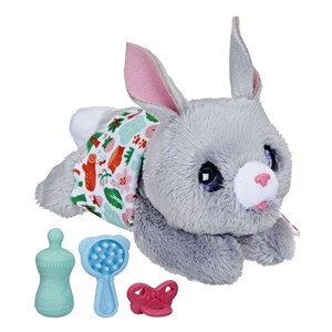 عروسک رباتیک خرگوش مدل Hasbro - FurReal - Newborns Bunny Interactive Animatronic Plush_اسباب بازی