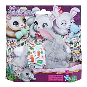 عروسک رباتیک خرگوش مدل Hasbro - FurReal - Newborns Bunny Interactive Animatronic Plush_اسباب بازی