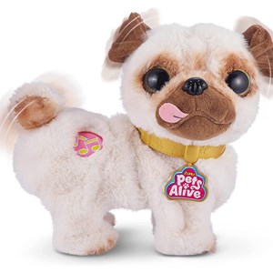 عروسک پاپی هاپوی رباتیک مدل Zuru - Pets Alive - Poppy The Booty Shaking Pug_اسباب بازی